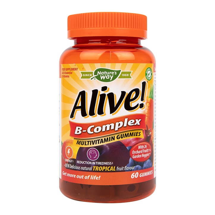 Nature's Way Alive! B Complex Multi Vitamins 60 Soft Jells